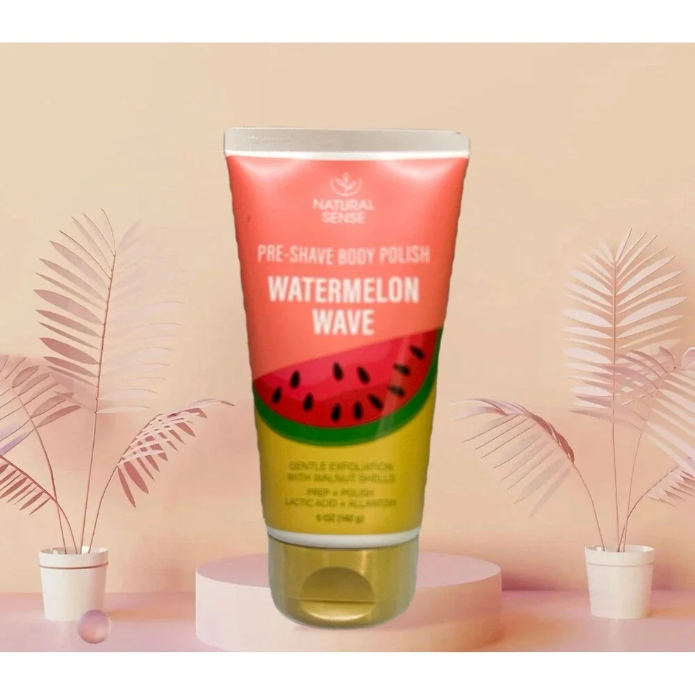 Natural SeNatural Sense Watermelon Wave Pre-Shave Body Polish & Post-Shave Serum